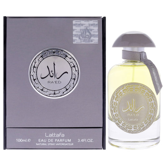 Raed Silver by Lattafa Eau De Parfum Spray