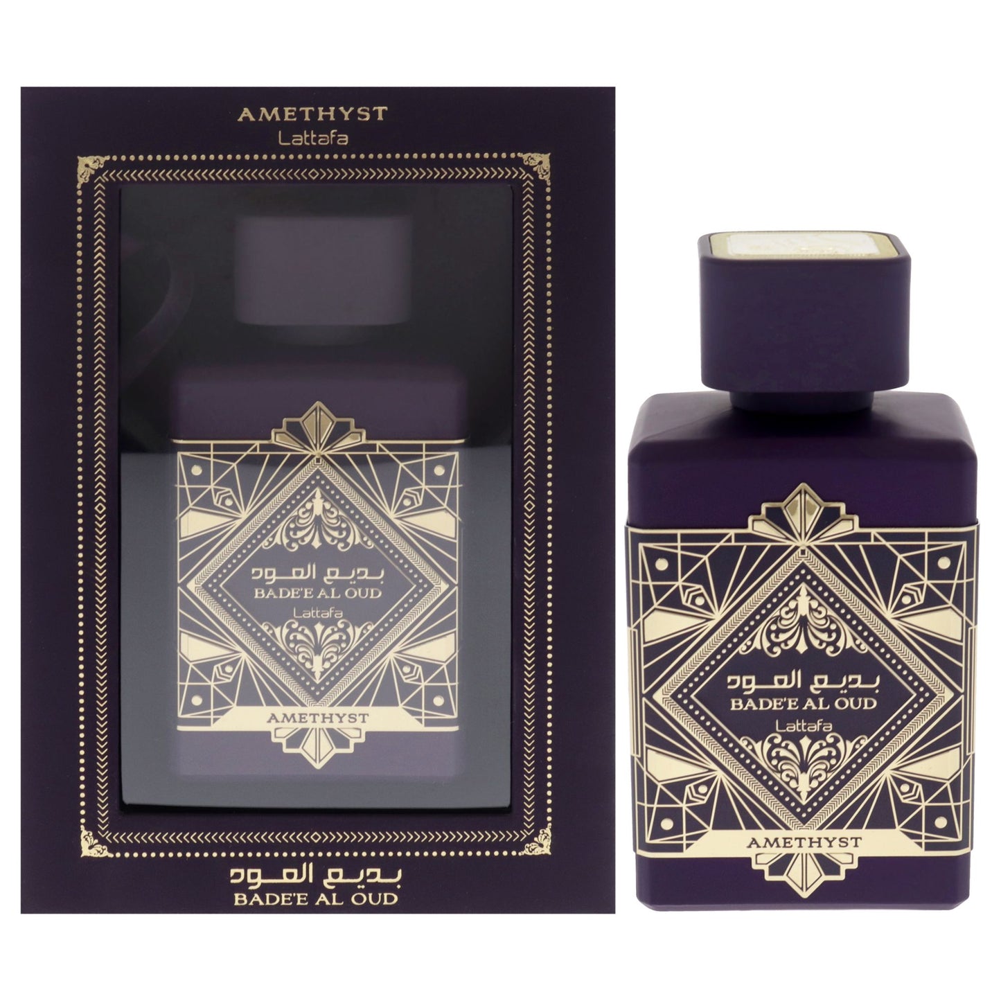 Badee Al Oud Amethyst by Lattafa for Women Eau De Parfum Spray