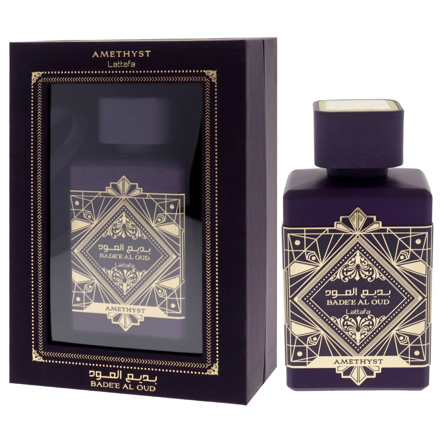 Badee Al Oud Amethyst by Lattafa for Women Eau De Parfum Spray